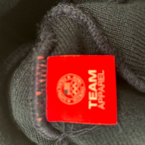 Navy Blue authentic Team USA Olympic skull beanie hat - Picture 6 of 7